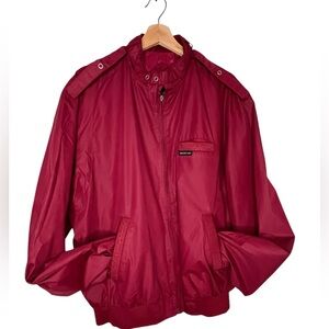 Vintage Burgundy MEMBERS ONLY Jacket - Size 42L